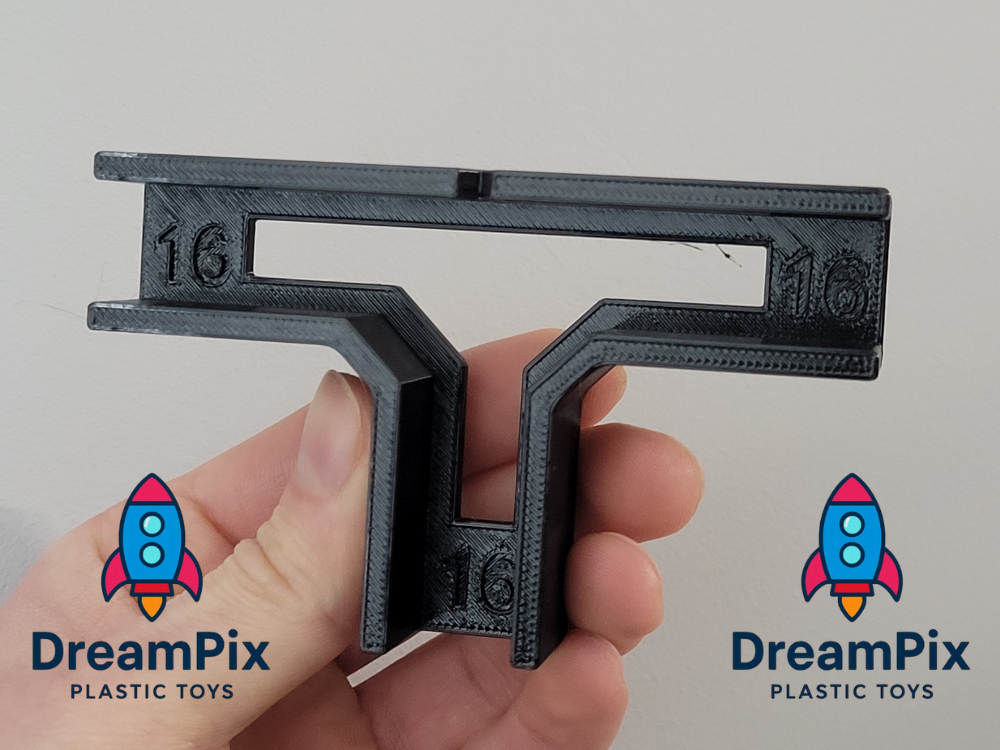 3D Printed T-Joint Connector for 16mm Wood Boards