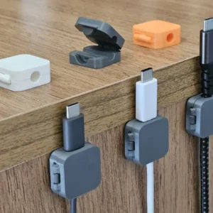 SnapDock: The Print-in-Place Cable Anchor