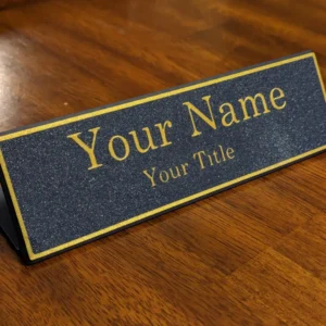 ProSign: Custom Flush-Surface Name Plate