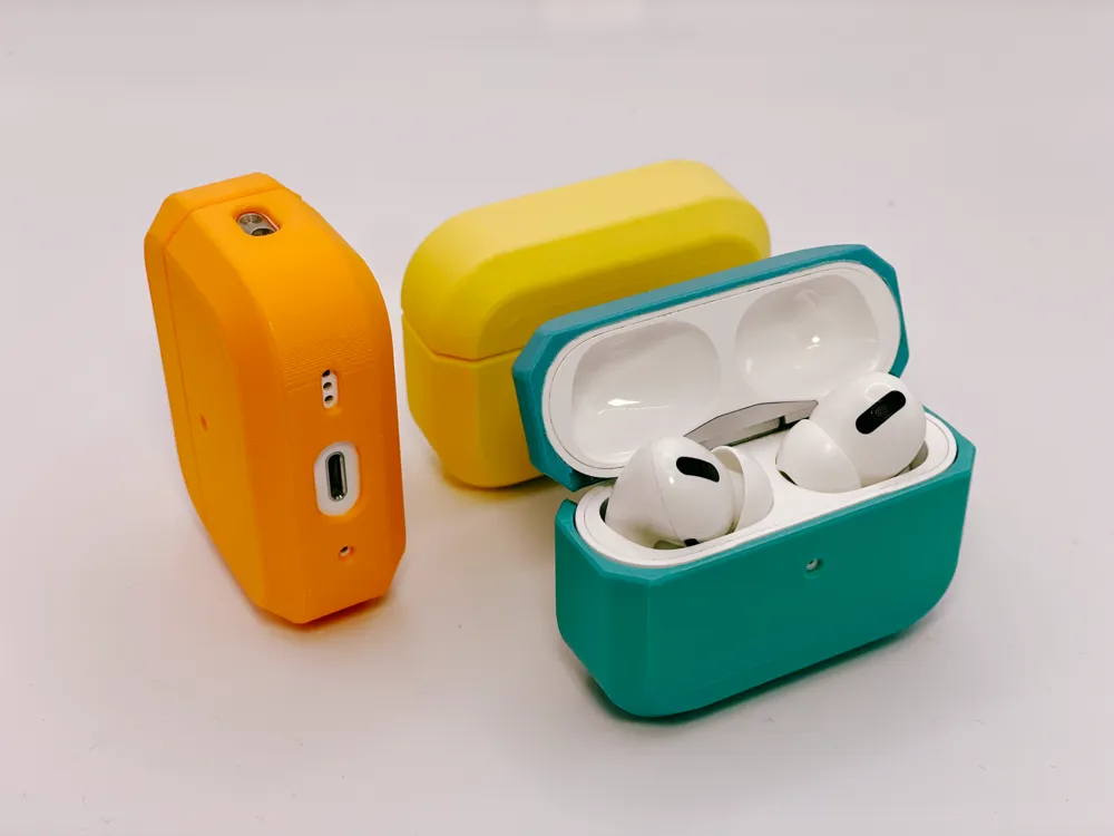 GeoShield: Flat-Edged AirPods Pro Case