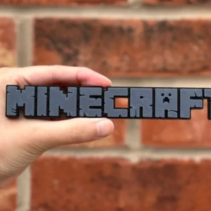 BlockWorld: 3D-Textured Gaming Logo
