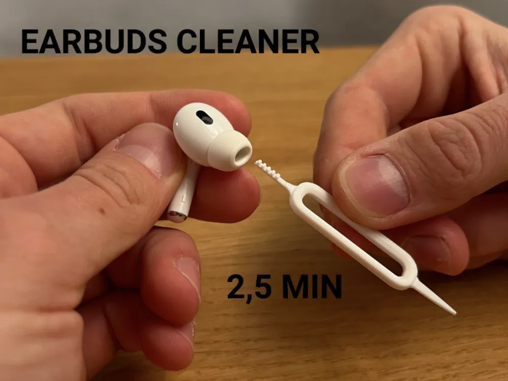 SonicWand: Precision Earbuds Cleaning Tool