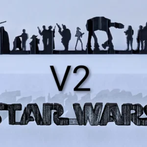 Skyline Duel: Star Wars Dual-Angle Sculpture V2