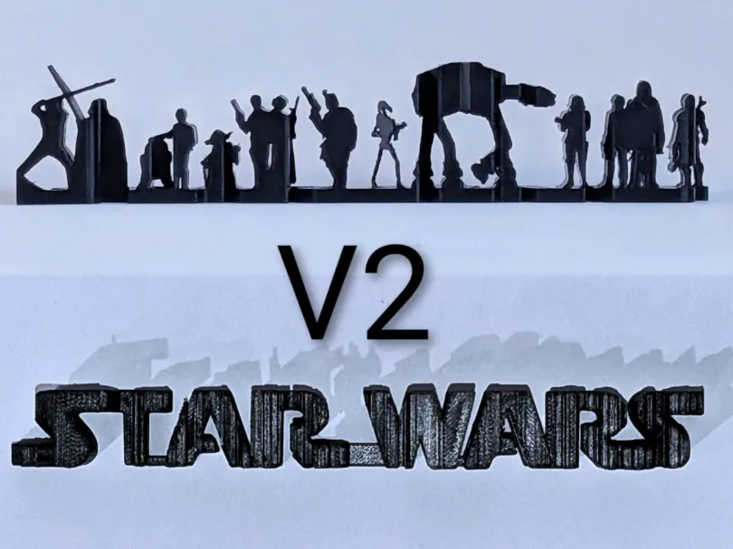 Skyline Duel: Star Wars Dual-Angle Sculpture V2