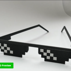 Thug Life Glasses - folding version