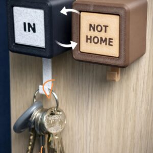 Key Holder | Rotating Sign | Key Hanger